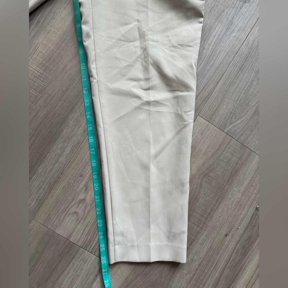 Zara Cream High Waisted Pants - Picture 12 of 12